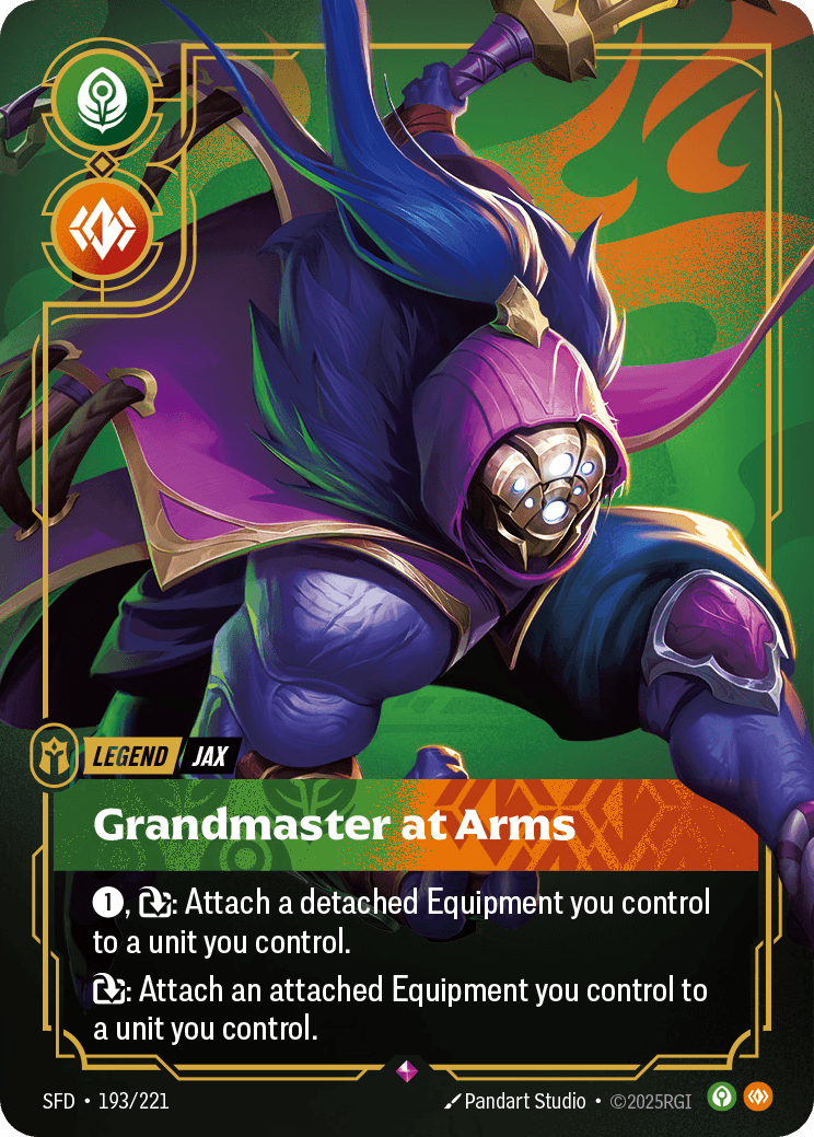 Jax, Grandmaster at Arms