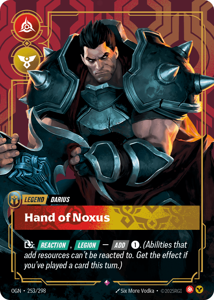 Darius, Hand of Noxus