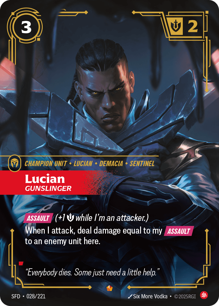 Lucian, Gunslinger