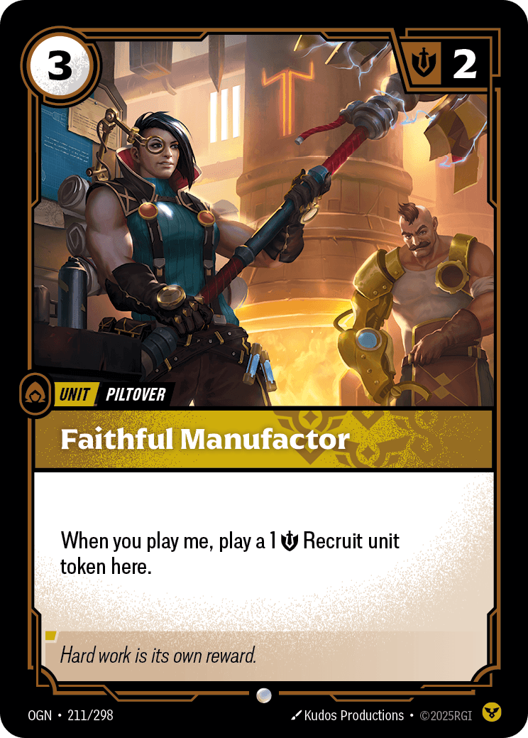 Faithful Manufactor