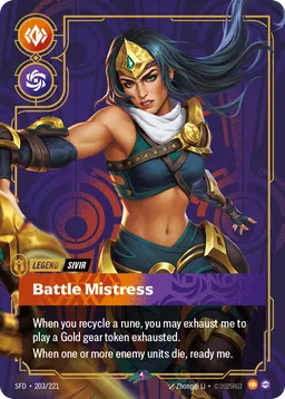 Sivir, Battle Mistress