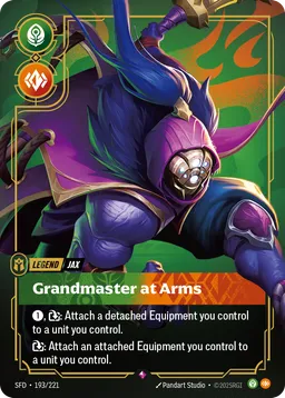 Jax, Grandmaster at Arms